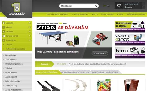 1a.lv interneta veikals rīga